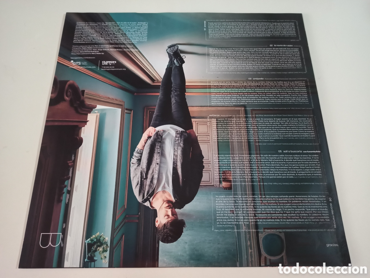 Discos de vinilo: Cepeda - Con Los Pies En El Suelo (LP/ &Aacute;lbum) - Foto 3