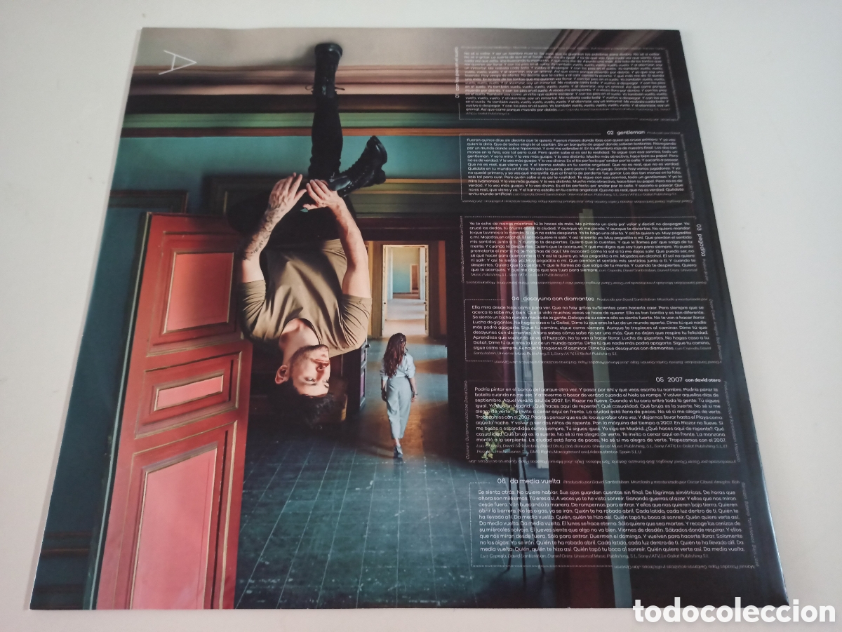 Discos de vinilo: Cepeda - Con Los Pies En El Suelo (LP/ &Aacute;lbum) - Foto 4