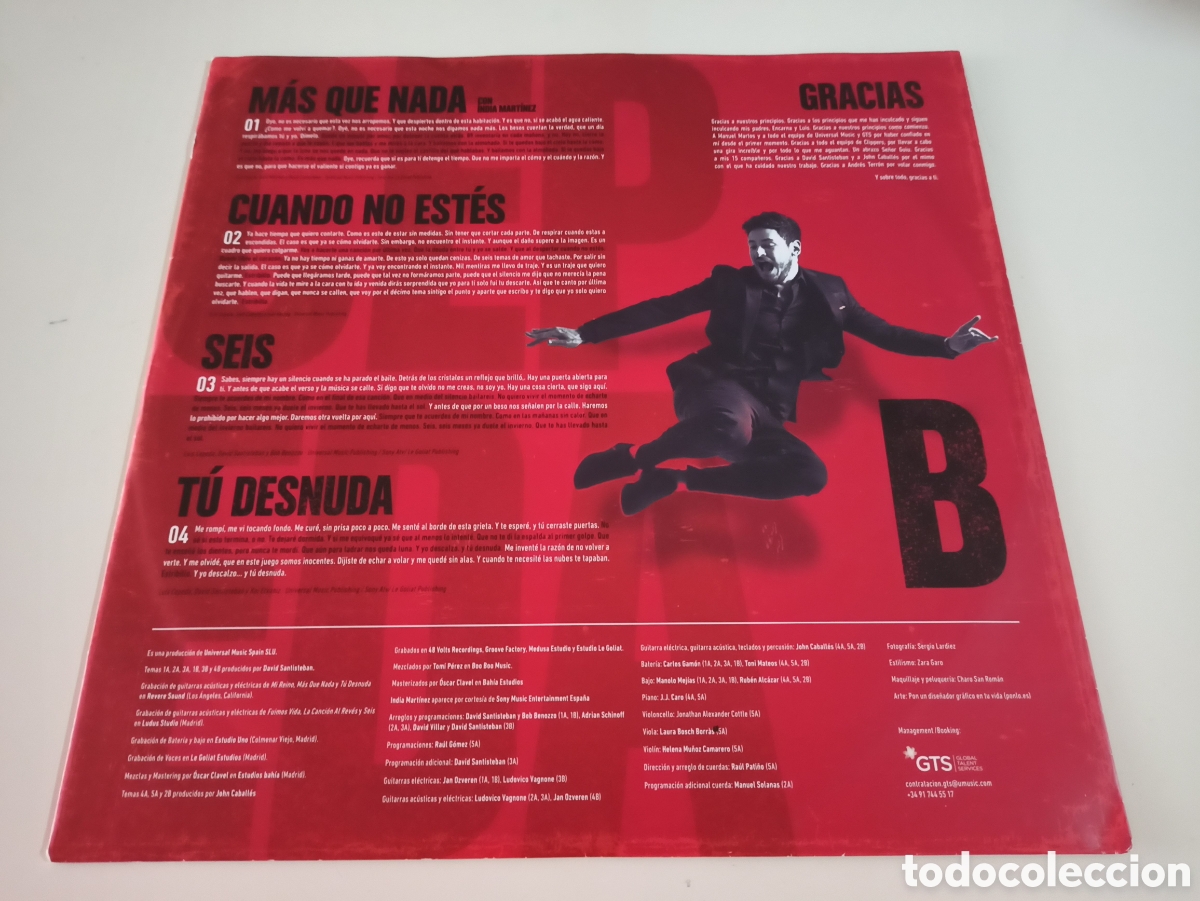Discos de vinilo: Cepeda - Nuestros Principios (LP/ &Aacute;lbum) - Foto 3