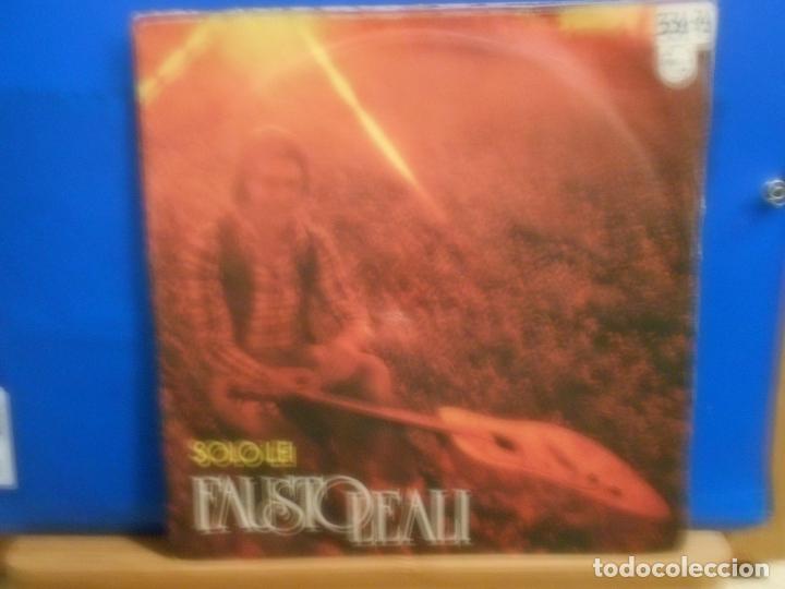 Discos de vinilo: LOTE 3 SINGLES DE FAUSTO LEALI - Foto 2