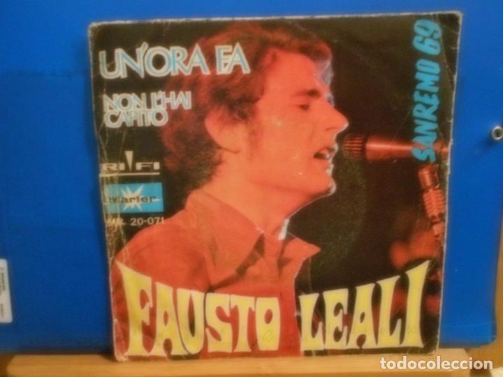 Discos de vinilo: LOTE 3 SINGLES DE FAUSTO LEALI - Foto 3