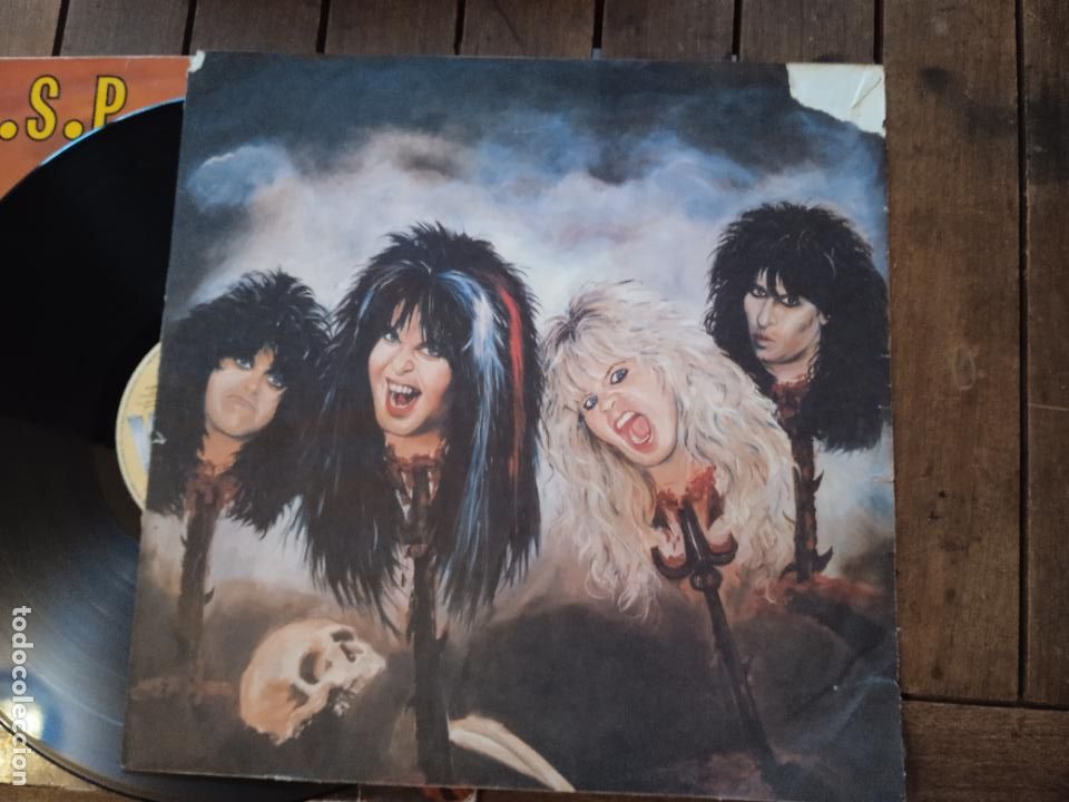 Discos de vinilo: WASP. LP. THE LAST COMMAND. MADE IN SPAIN 1985 - Foto 4