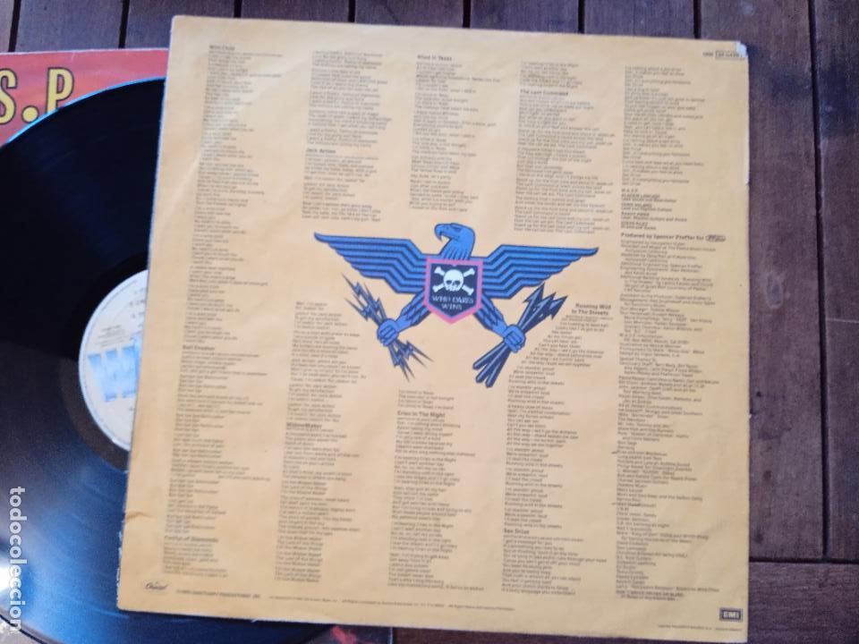 Discos de vinilo: WASP. LP. THE LAST COMMAND. MADE IN SPAIN 1985 - Foto 5