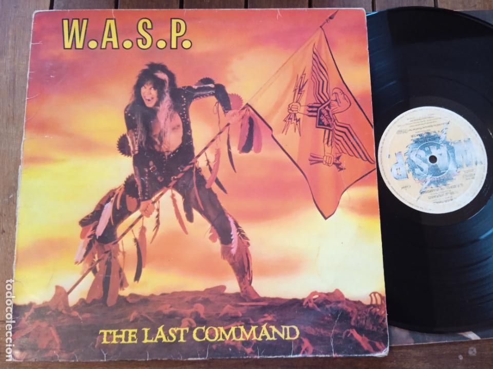 Discos de vinilo: WASP. LP. THE LAST COMMAND. MADE IN SPAIN 1985 - Foto 1