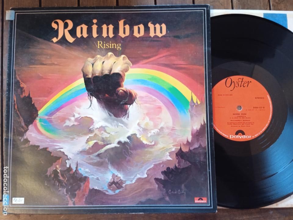 Discos de vinilo: RAINBOW LP. RISING. MADE IN UK. 1976 - Foto 1