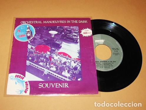 Discos de vinilo: OMD (ORCHESTRAL MANOEUVRES IN THE DARK) - SOUVENIR - SINGLE - 1981