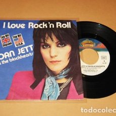 Discos de vinilo: JOAN JETT - I LOVE ROCK´N ROLL - SINGLE - 1982