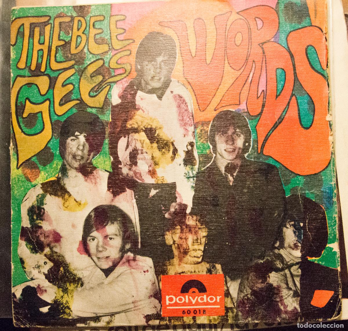 Discos de vinilo: BEE GEES &rdquo;words&rdquo; - Foto 1