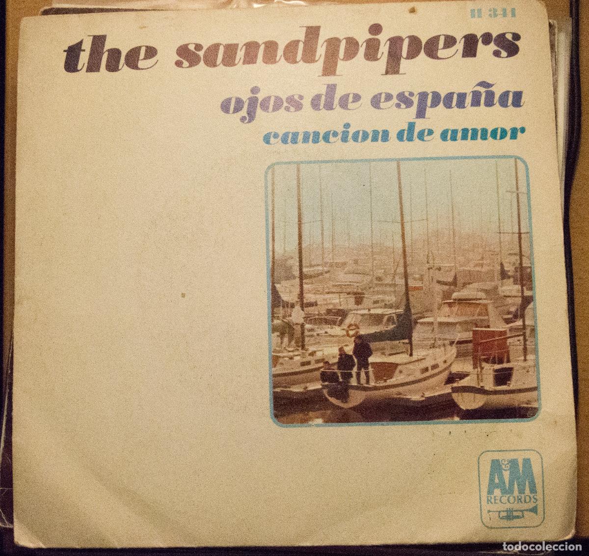 Discos de vinilo: THE SANDPIPERS &rdquo;ojos de espa&ntilde;a&rdquo; - Foto 1