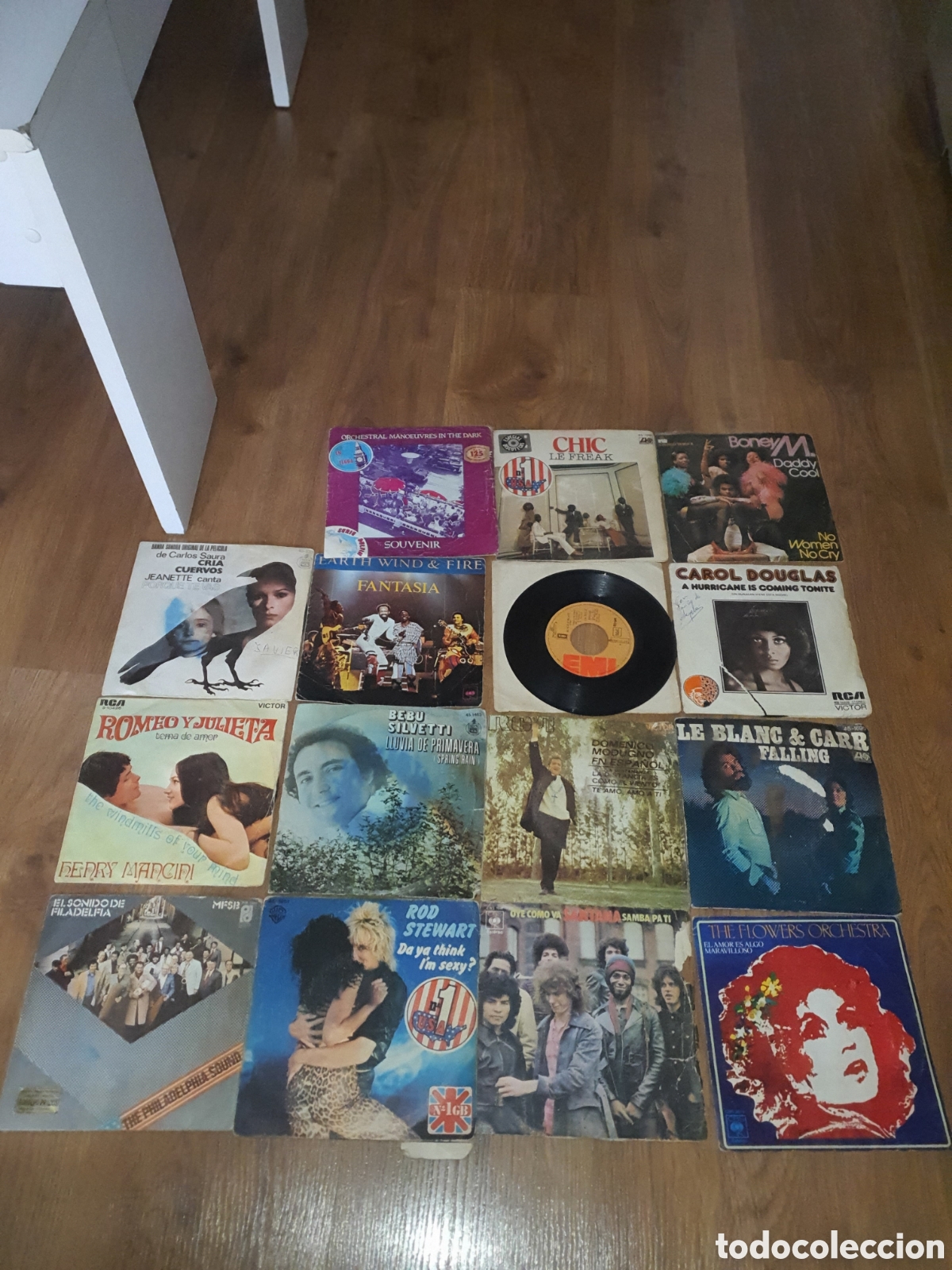 Vinyl records: 15 discos de m&uacute;sica variada