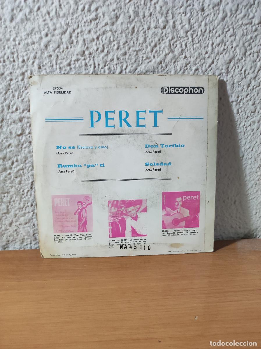 Discos de vinilo: Peret &ndash; No Se - Foto 2