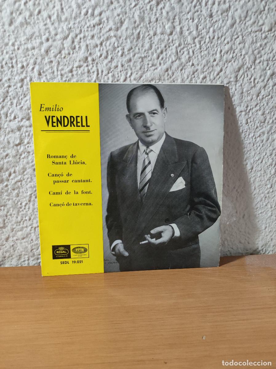 Discos de vinilo: Emilio Vendrell &ndash; Roman&ccedil; De Santa Ll&uacute;cia - Foto 1