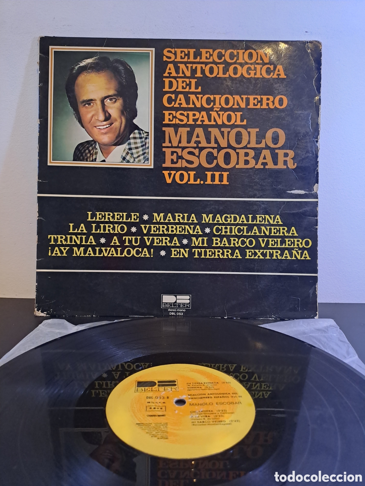 Discos de vinilo: LOTE 3 LP. MANOLO ESCOBAR. LX.3 - Foto 4