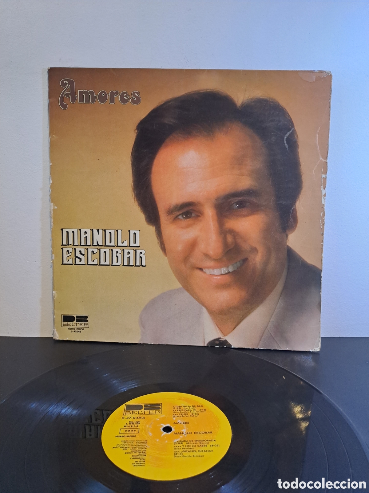 Discos de vinilo: LOTE 3 LP. MANOLO ESCOBAR. LX.3 - Foto 7