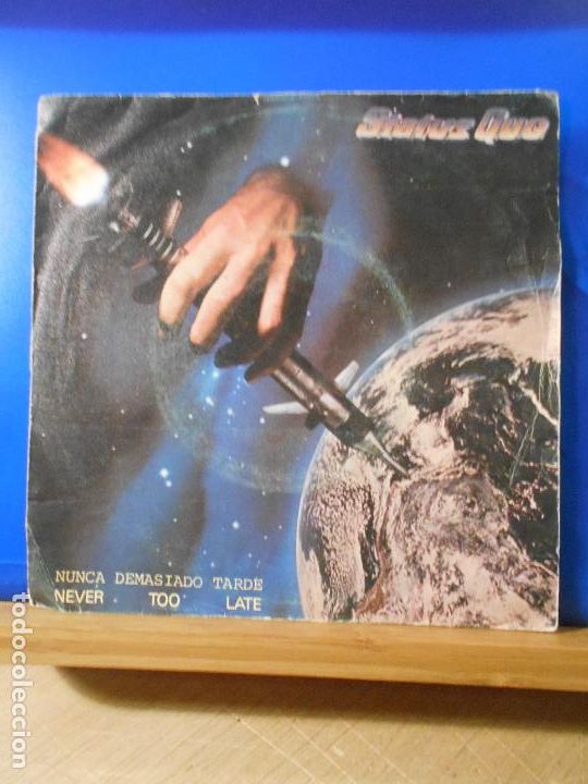 Discos de vinilo: Status Quo - Single Never To Late - - Foto 1