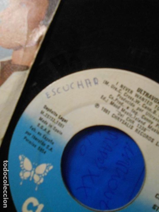 Discos de vinilo: ULTRAVOX - THE VOICE ( LA VOZ ) + PATHS AND ANGLES - SINGLE CHRYSALIS 1981 - Foto 2