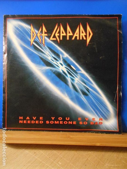 Discos de vinilo: Def Leppard &ndash; Have You Ever Needed Someone So Bad - Single - - Foto 1