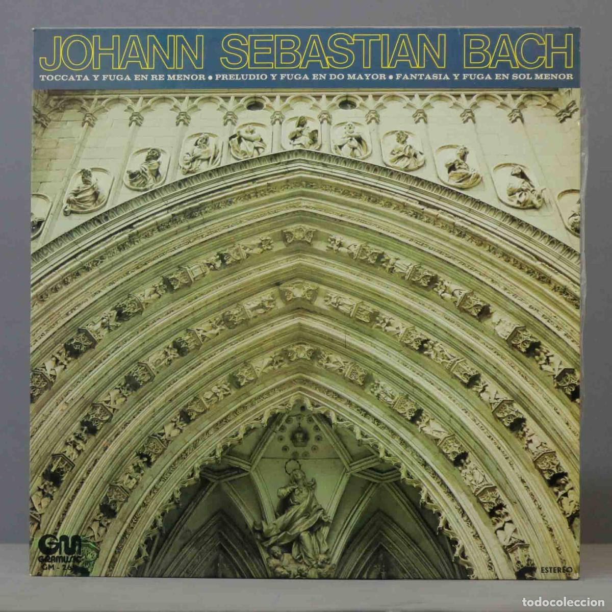 Disques de vinyle: LP. Bach - Eberhard Folster &ndash; Toccata Y Fuga En Re Menor / Preludio Y Fuga En Do Mayor / Fantasia Y
