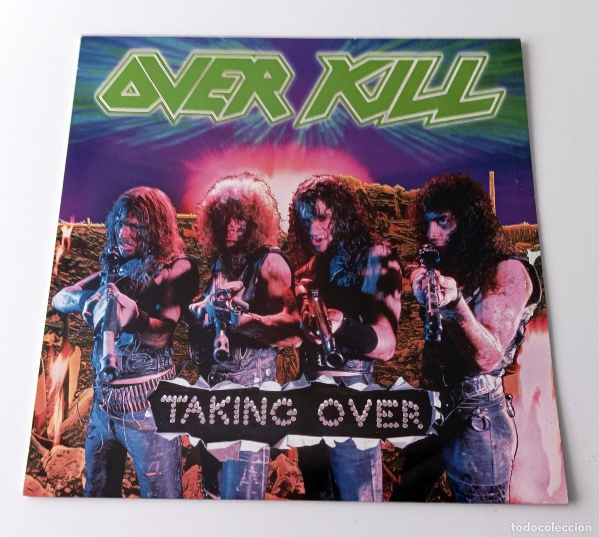 Discos de vinilo: LP OVERKILL - TAKING OVER - Foto 1