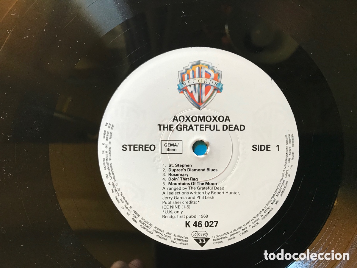 Discos de vinilo: Aoxomoxoa. Grateful Dead - Foto 5