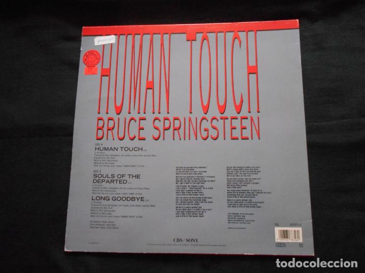 Discos de vinilo: BRUCE SPRINGSTEEN // HUMAN TOUCH // MAXI SPAIN - Foto 2