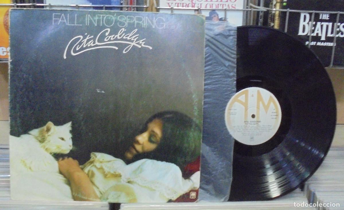 Discos de vinilo: Rita Coolidge. Fall into spring. A&M records 1974, ref. 87842-I -- LP - Foto 1