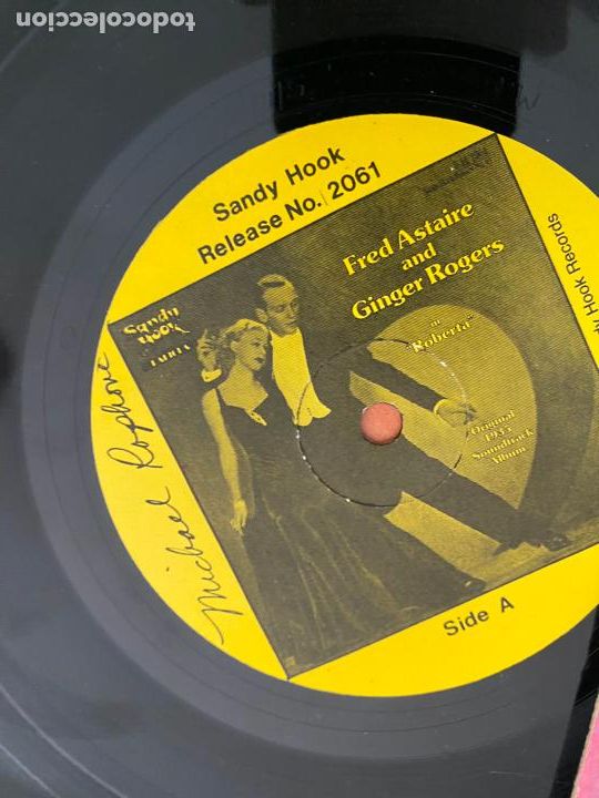 Discos de vinilo: ROBERTA. FRED ASTAIRE AND GINGER ROGERS LP (B-36) - Foto 2