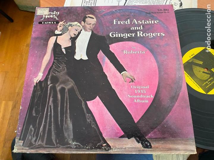 Discos de vinilo: ROBERTA. FRED ASTAIRE AND GINGER ROGERS LP (B-36) - Foto 3