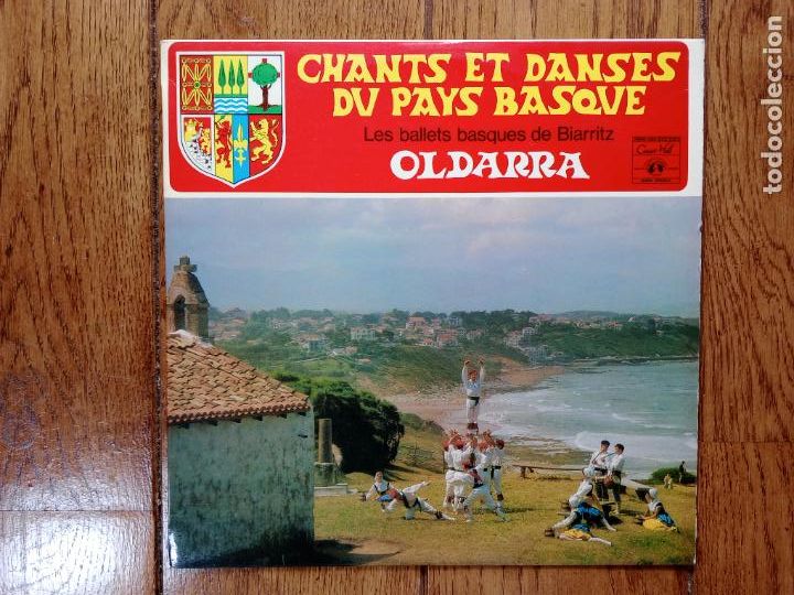 Disques de vinyle: Oldarra - chants et danses du Pays Basque - director coral Juan Eraso