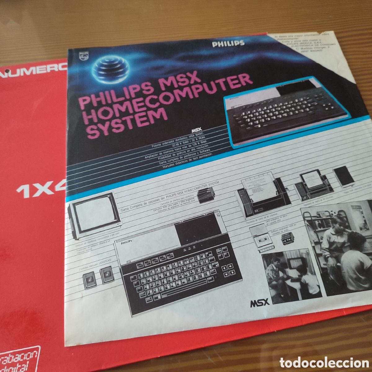 Discos de vinilo: Disco vinilo maxi single de Azul y Negro &rdquo; Numeros Rojos &rdquo; - Foto 2
