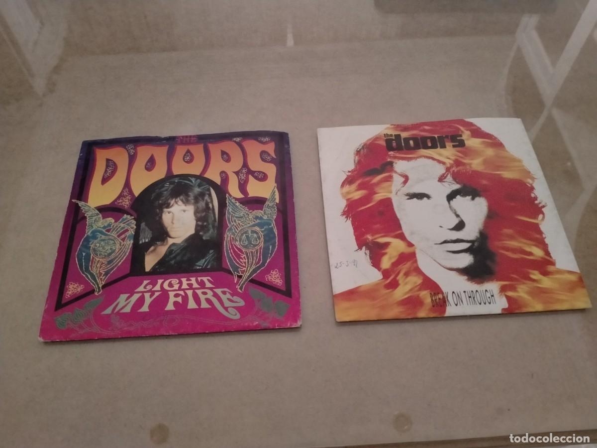 Discos de vinilo: vinilos single de the doors - Foto 1