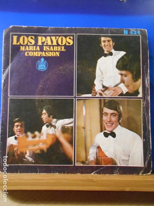 Discos de vinilo: LOS PAYOS / MARIA ISABEL / SINGLE - Foto 1