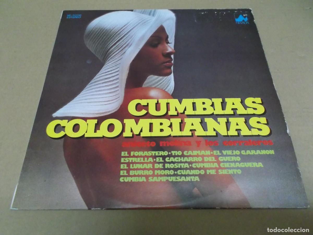 Vinyl records: ANICETO MOLINA Y LOS CORRALEROS (LP) CUMBIAS COLOMBIANAS A&Ntilde;O &ndash; 1978
