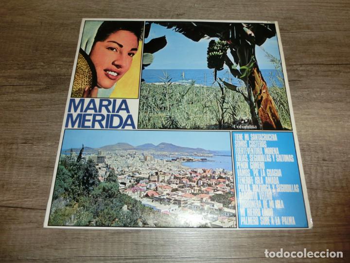 Discos de vinilo: MAR&Iacute;A M&Eacute;RIDA - CANCIONES CANARIAS - Foto 1