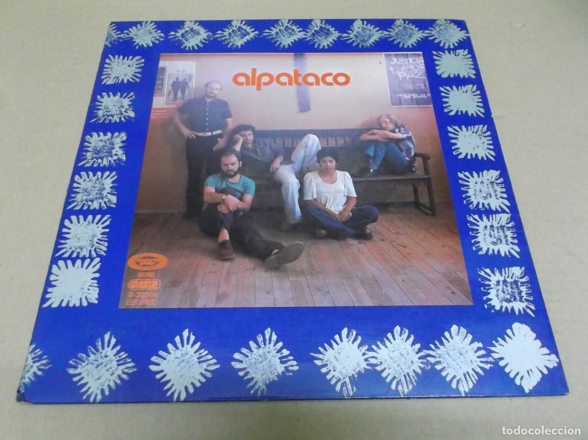 Vinyl-Schallplatten: ALPATACO (LP) - ALPATACO A&Ntilde;O 1976 - FIRMADO POR SUS COMPONENTES - PORTADA ABIERTA