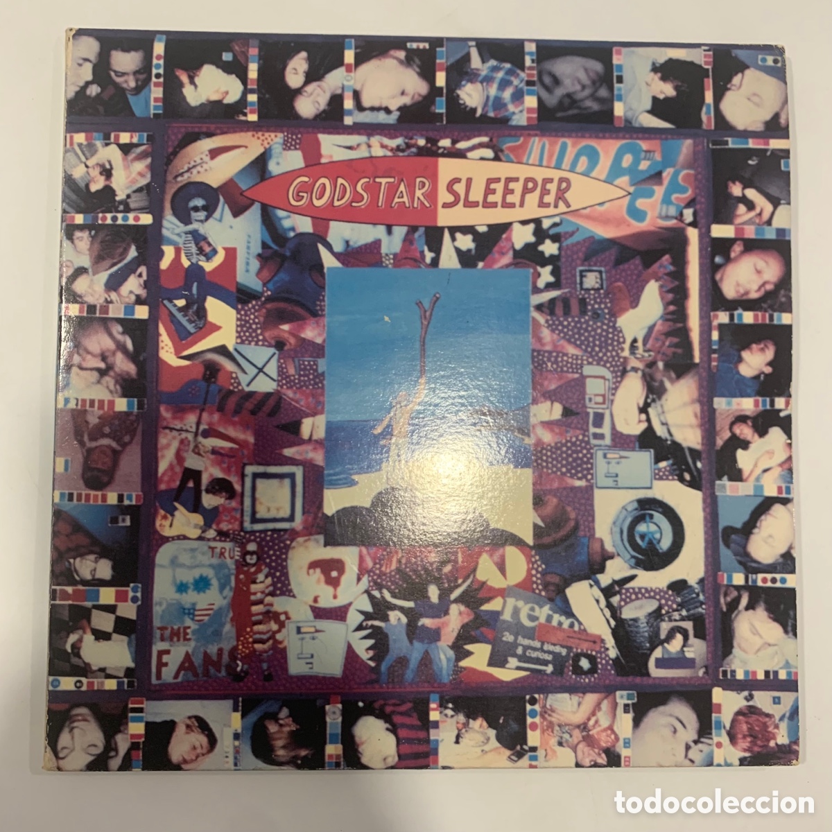 Discos de vinilo: Doble 10&rdquo; lp Godstar - Sleeper de 1993 - Foto 1