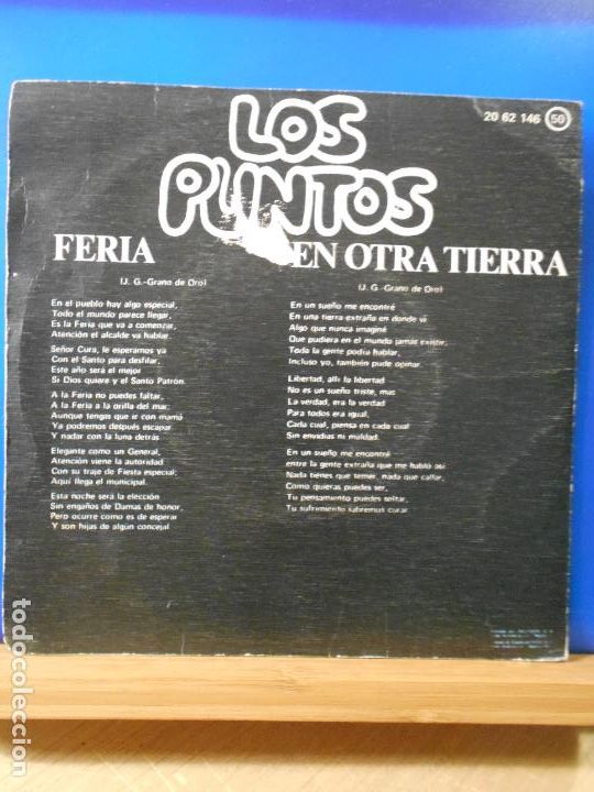 Discos de vinilo: Los Puntos - Feria - Single - - Foto 3