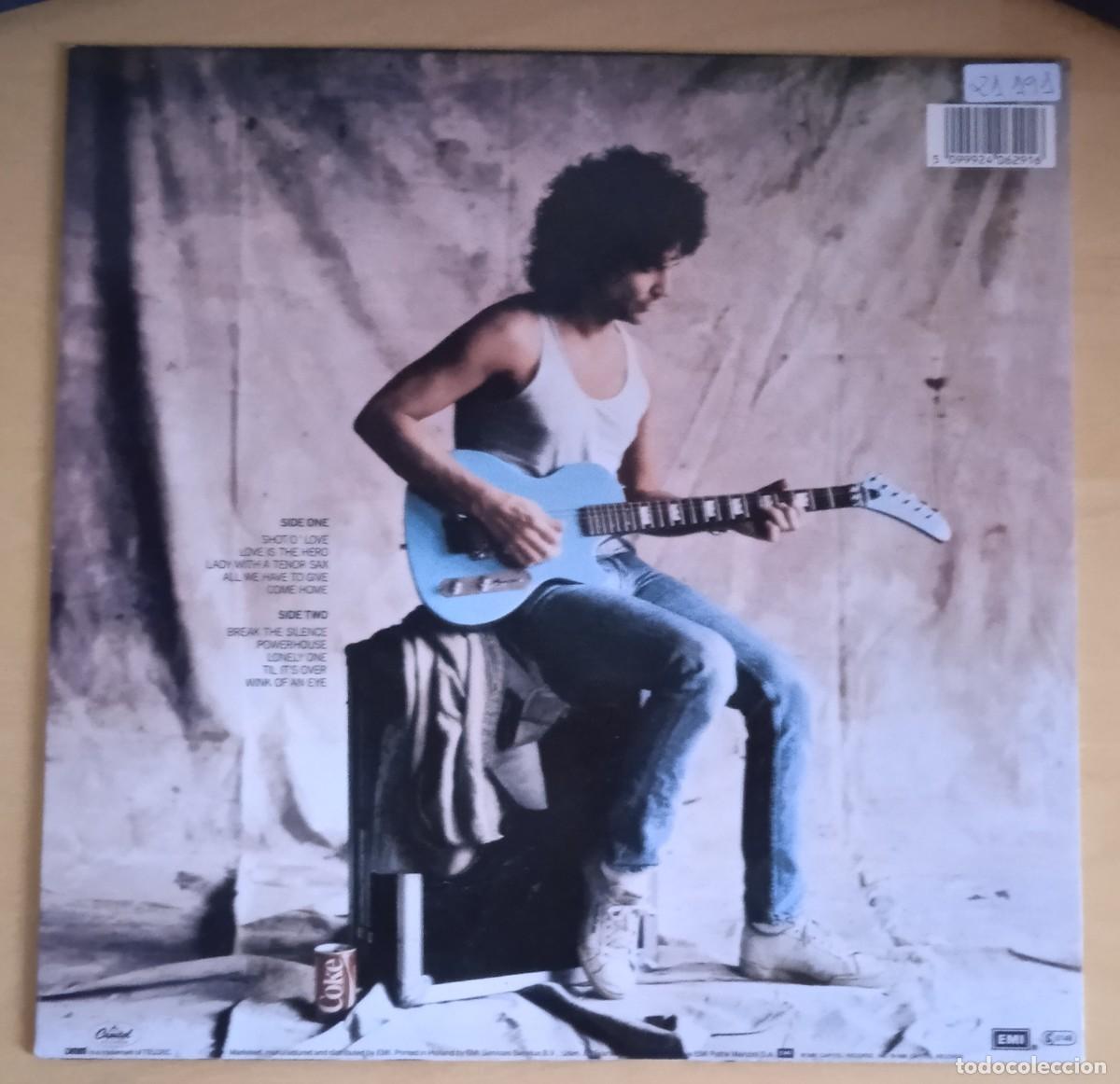 Discos de vinilo: Billy Squier &lrm;&ndash; Enough Is Enough , Holanda 1986 Capitol Records - Foto 2