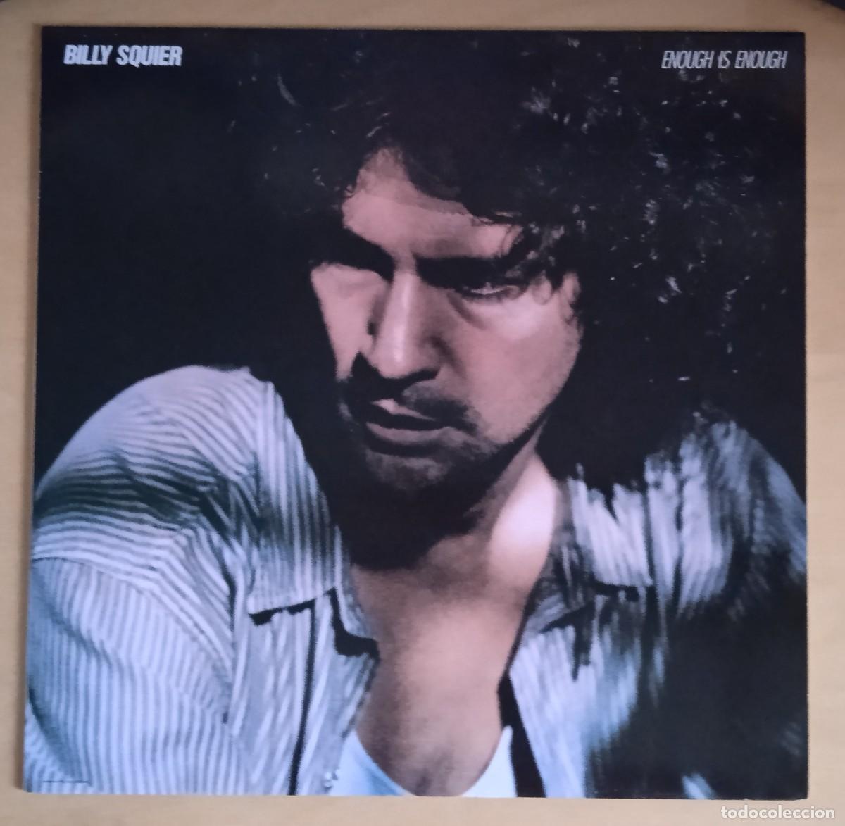 Discos de vinilo: Billy Squier &lrm;&ndash; Enough Is Enough , Holanda 1986 Capitol Records - Foto 1