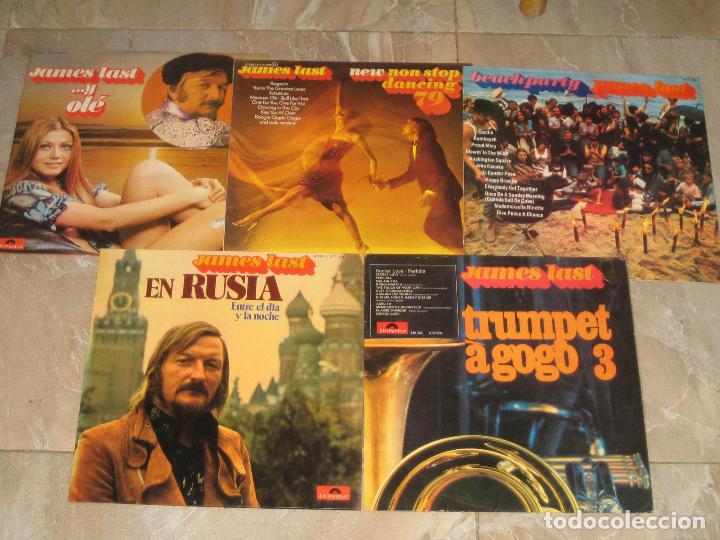 Discos de vinilo: JAMES LAST - LOTE DE 5 LPS - Foto 1