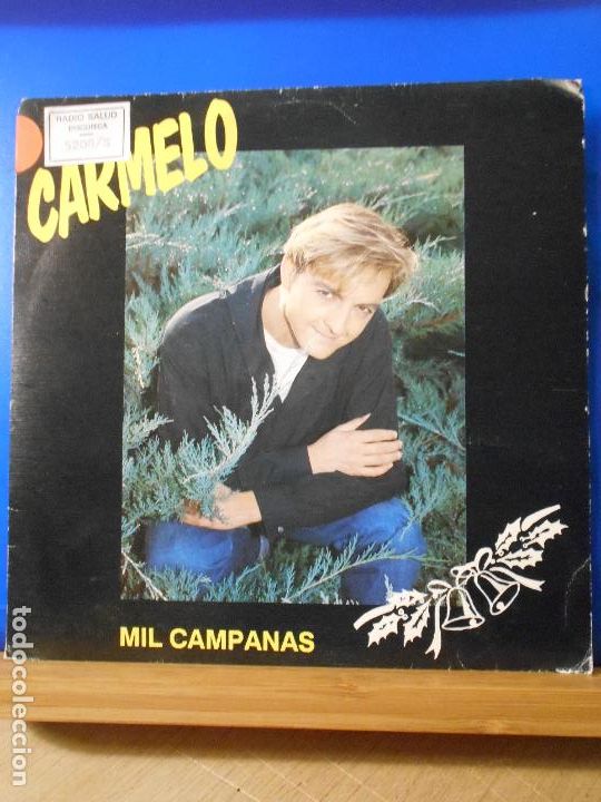 Discos de vinilo: CARMELO MIL CAMPANAS/OH! NAVIDAD SINGLE - Foto 1