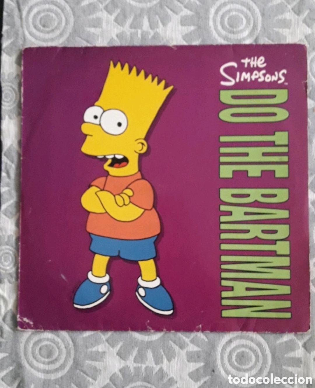Discos de vinilo: Maxi single The Simpsons. Do the Bartman - Foto 1