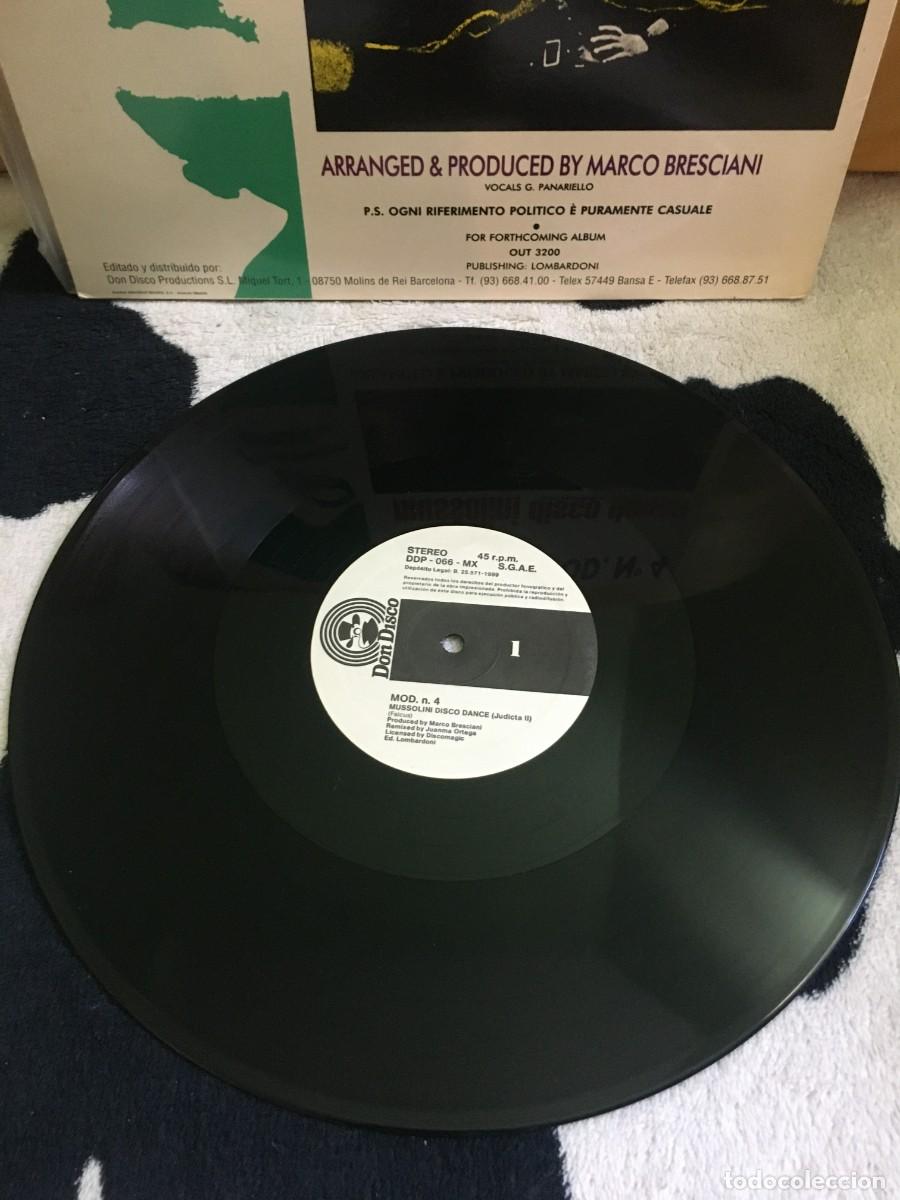 Discos de vinilo: Mod. N&ordm; 4 &lrm;&ndash; Mussolini Disco Dance - Foto 3