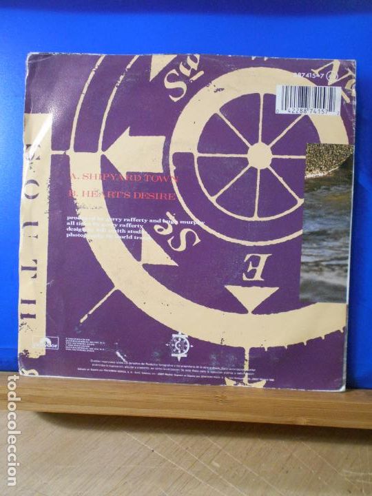 Discos de vinilo: GERRY RAFFERTY / SHIPYARD TOWN / SINGLE - Foto 2