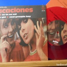 Discos de vinilo: VACACIONES - DANI (E.P. COLOR ROJO, INDIE-POP. INC. HEAVENLY COVER)