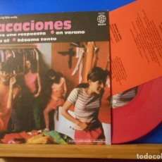 Discos de vinilo: VACACIONES : ESPERO UNA RESPUESTA +3(ELEFANT 214/2000) VINILO Y HOJA PROMO