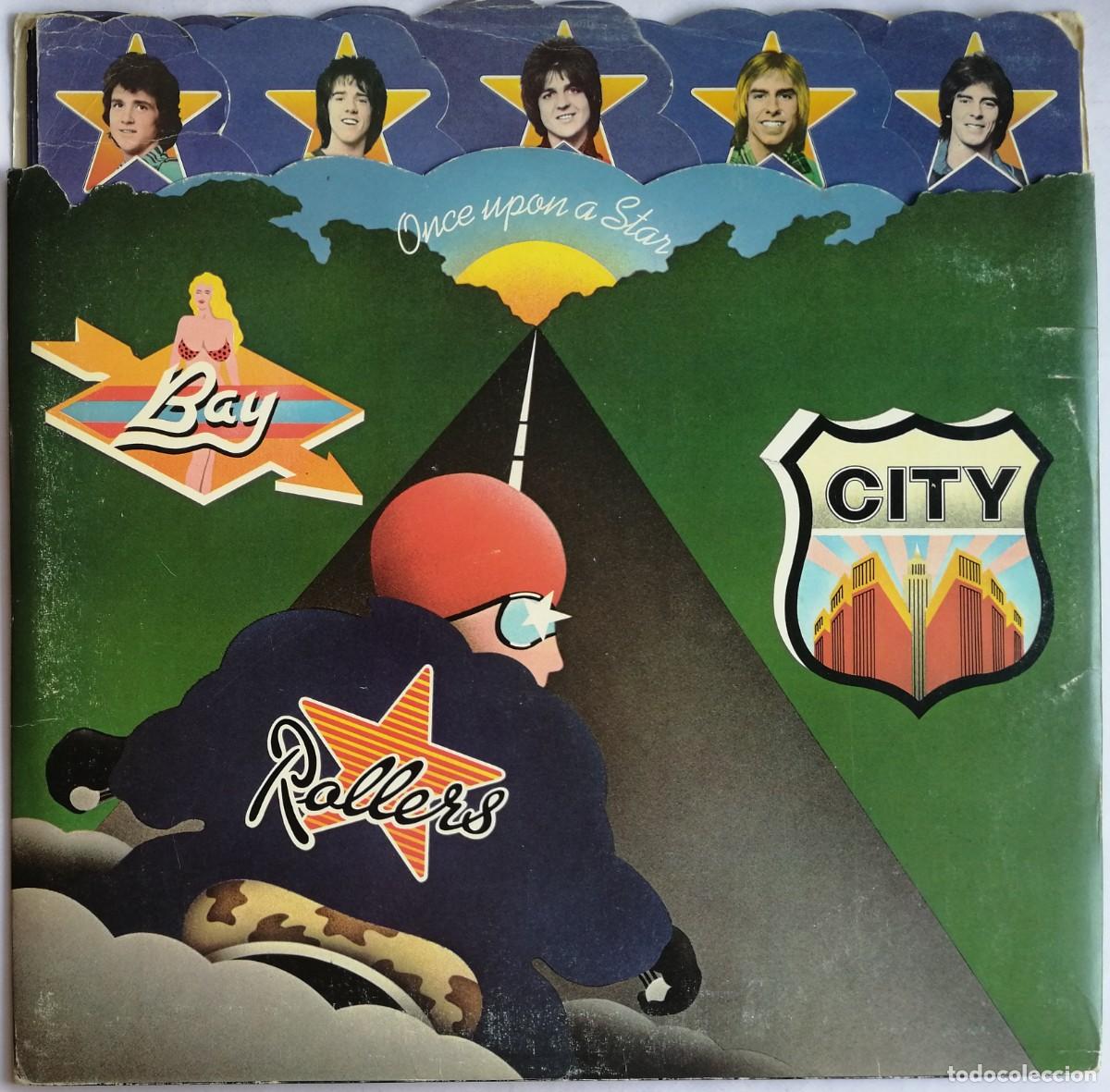 Discos de vinil: Bay City Rollers, Once Upon A Star, Bell Records SYBEL 8001, UK