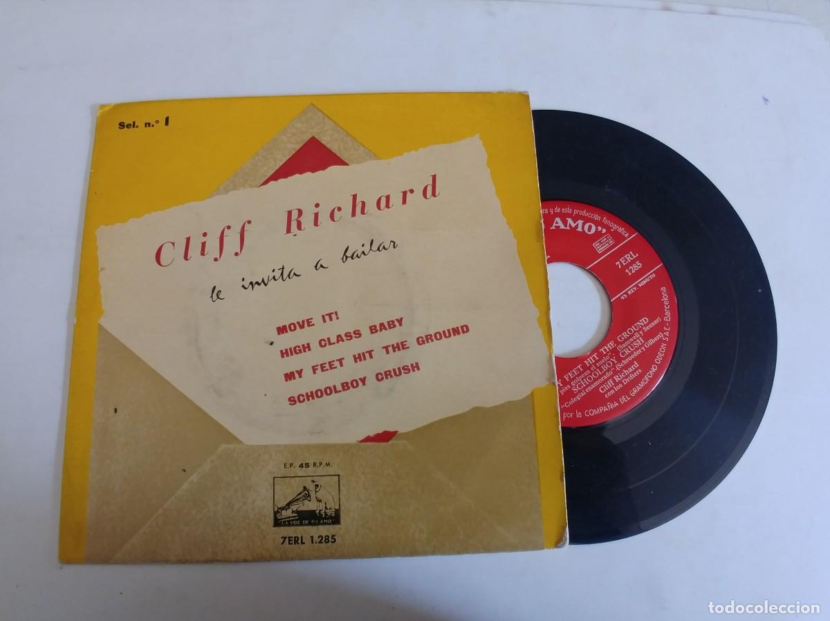 Discos de vinilo: CLIFF RICHARD-EP MOVE IT +3 - Foto 1
