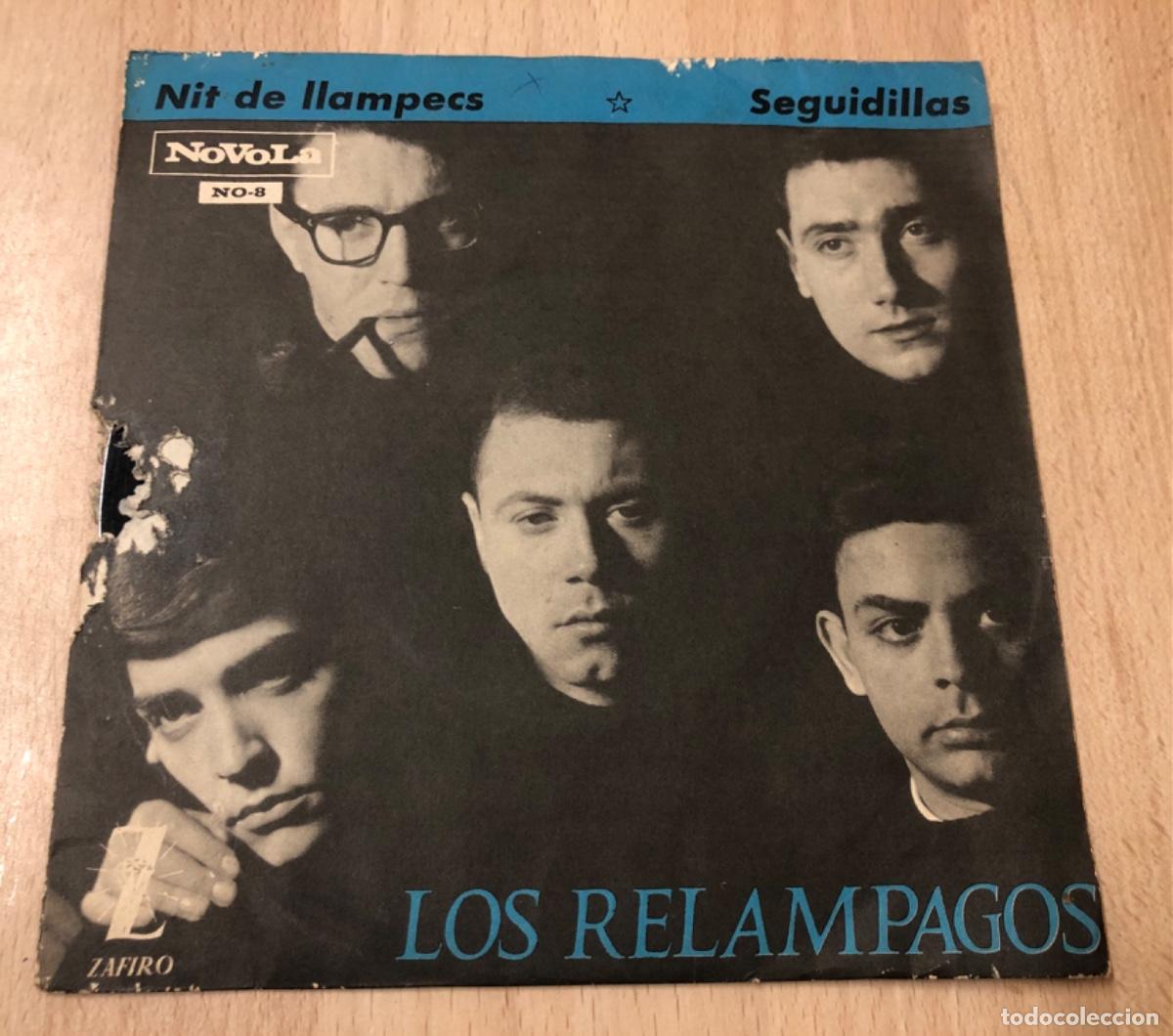 Discos de vinilo: DISCO VINILO 45 RPM N&ordm; 8 LOS REL&Aacute;MPAGOS - Foto 1