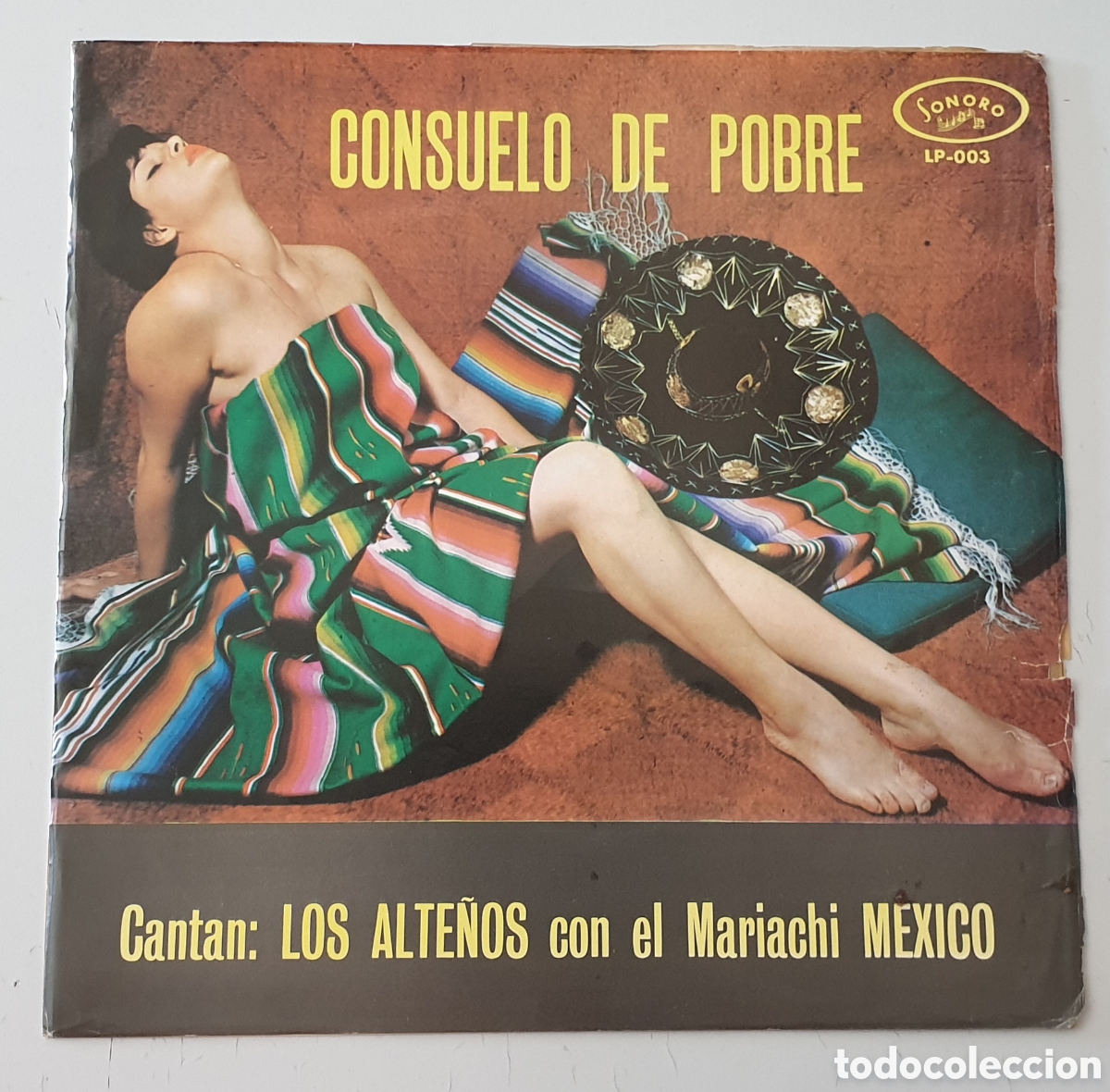 Disques de vinyle: LP LOS ALTE&Ntilde;OS CON EL MARIACHI MEXICO - Consuelo de Pobre (Venezuela - Sonoro - 19??) MUY RARO